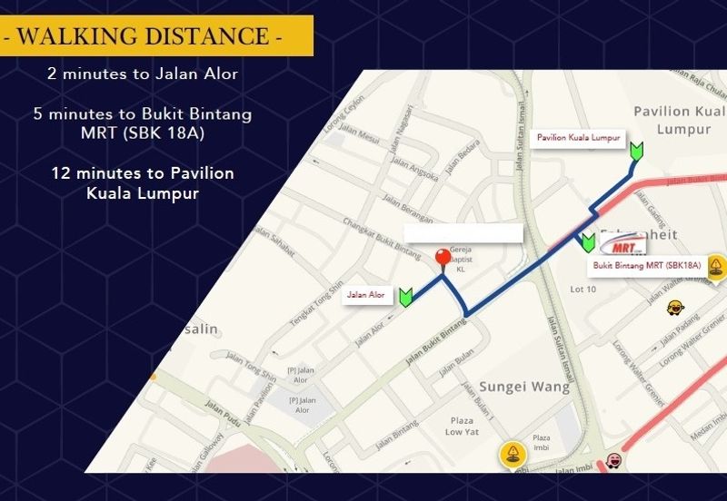 Jalan Alor,Changkat@Bukit Bintang,KL,Freehold 4 Storey Building