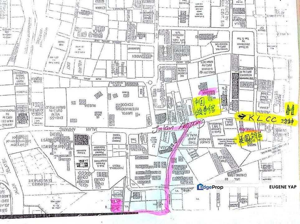 Jalan Ampang@KLCC,Negotiable Land For Sell In Ampang, Kuala Lumpur, Ampang