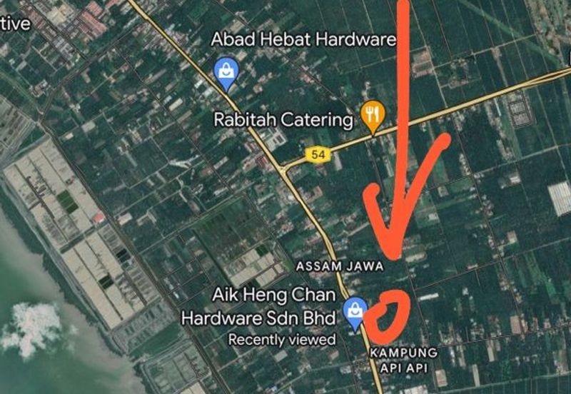 Jalan Klang,Bukit Rotan@Kuala Selangor,Freehold Industrial Land