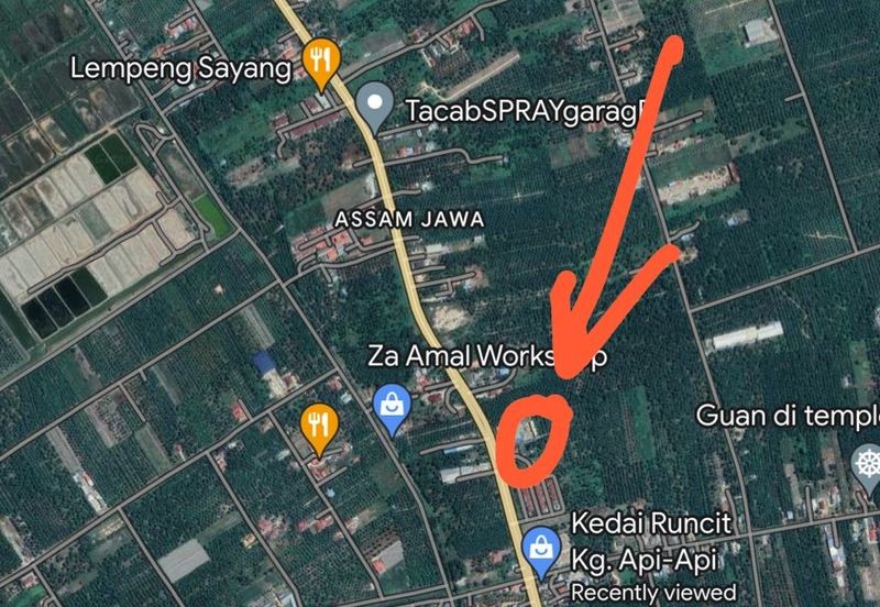 Jalan Klang,Bukit Rotan@Kuala Selangor,Freehold Industrial Land