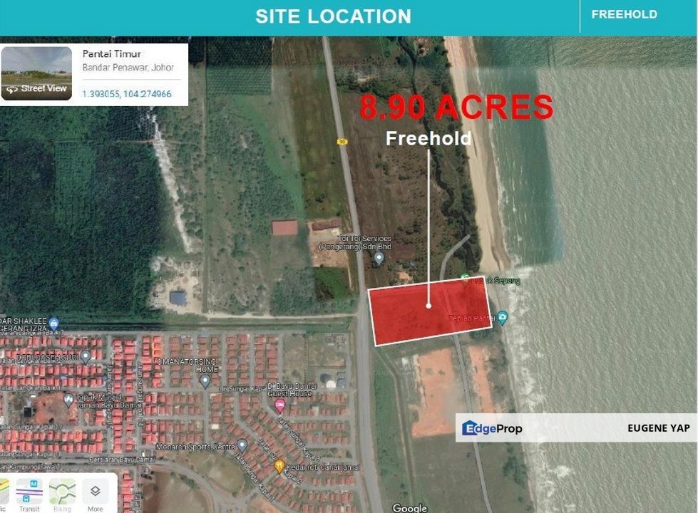 Desaru,Punggai Kota Tinggi@Johor Bahru,Freehold Commercial Land, Johor, Kota Tinggi