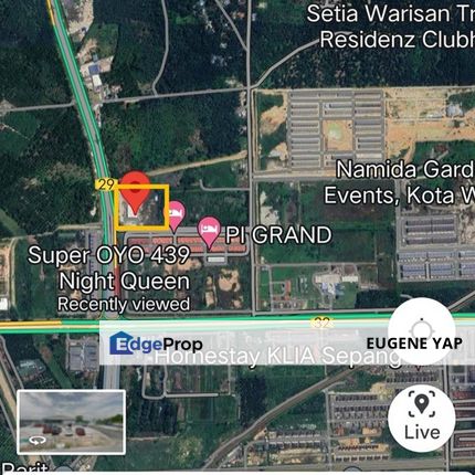Kota Warisan@Sepang,KLIA,5 Acres Main Road Agriculture Land (Zoning Commercial), Selangor, Sepang
