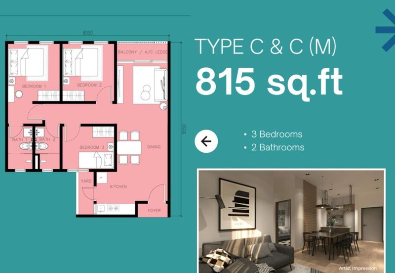 Apartment Daisy, Taman Subang Perdana