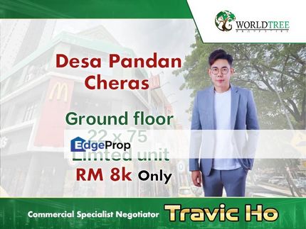 Ground floor shop for rent Desa Pandan Kampung Pandan Cheras Kuala Lumpur, Kuala Lumpur, Desa Pandan