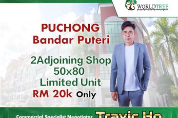 2Adjoining Shop Bandar Puteri Shop , Puteri 1, Puteri 2 , Puteri 5 , Jalan  Kenari , Puchong Jaya