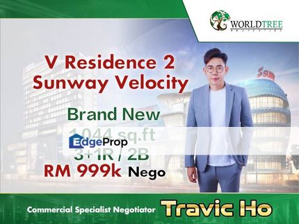 V Residence 2 For Sale Sunway Velocity Cheras , Kuala Lumpur, Cheras