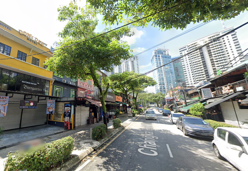 1.5 Storey Shop for Rent Changkat Bukit Bintang Jalan Alor , KL City 