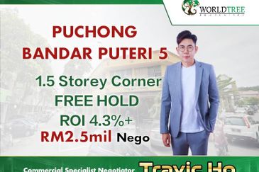 1.5Storey Corner Shop for Sale Bandar Puteri Puchong , Puteri 5, Puteri 2 , Puteri 1