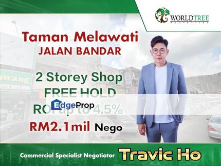 2Storey Shop Taman Melwati ROI 4.5% , Wangsa Maju , Desa Setapak , Sri Rampai, Selangor, Ampang