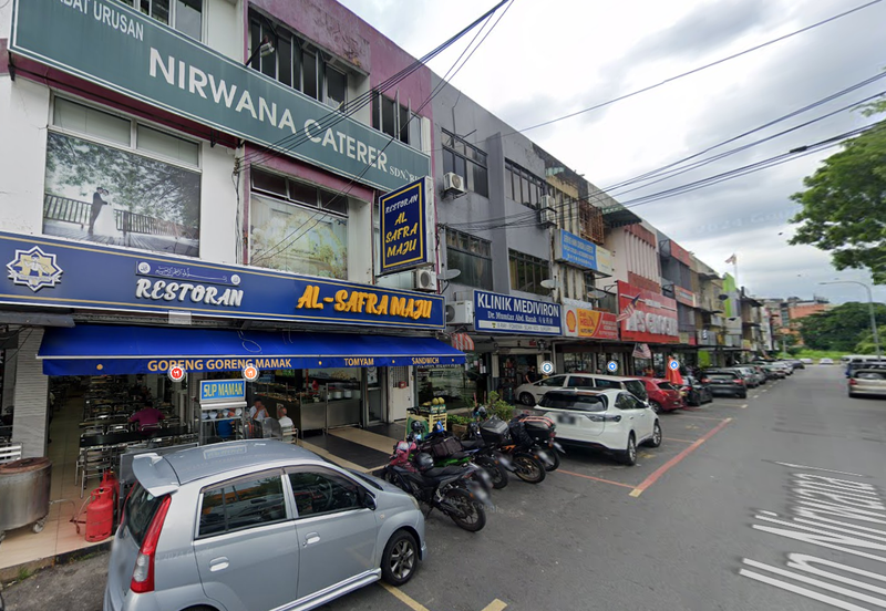 【ROI 5.4%】3S Storey Shop For Sale Taman Nirwana Ampang Jaya Facing Main Road