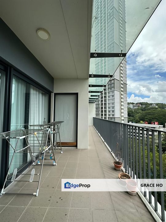 Well Kept Unit with Long Balcony and Nice View, Kuala Lumpur, Desa Parkcity
