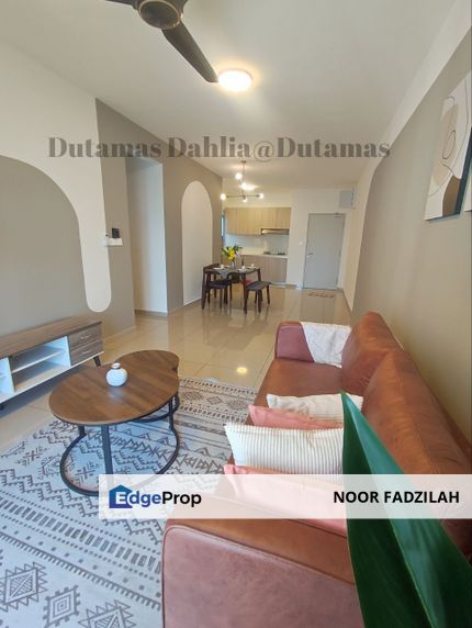Fully furnished Modern Interior - Residensi Dutamas Dahlia, Kuala Lumpur, Segambut