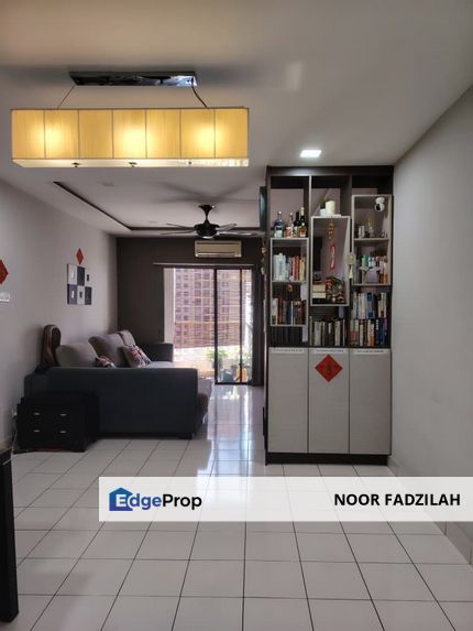 Fully furnished & renovated 3R2B condo @ Sri Putramas 1, Jalan Kuching, KL — freehold with pool view, only RM450K!, Kuala Lumpur, Dutamas
