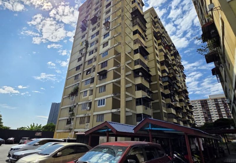 (Corner Unit) 2 Bedroom Flat for Sale @ Flat Sri Pangkor, Sentul