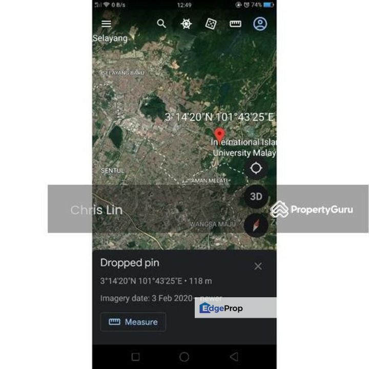 Gombak Malay reserve -Resident land / Bangunan, Selangor, Gombak
