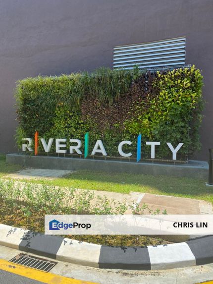 The Riv @Riveria city ( dual key ) Corner lot Condo @486 sf for Sale , Kuala Lumpur, KL Sentral