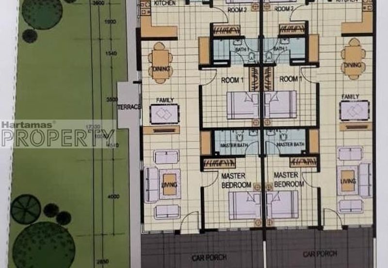 Rumah Teres Setingkat @ Taman Salak Kasturi, Sepang untuk dijual