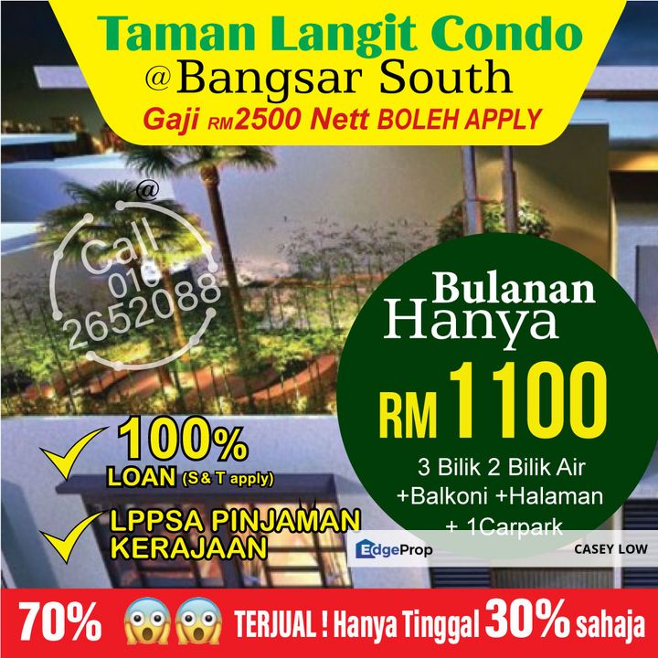 Bangsar South Rumawip Near Ktm Mrt Bumi Only For Sale Rm300 000 By Casey Low Edgeprop My