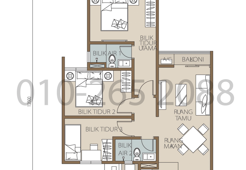 Vista Adesa Residensi Desa Timur