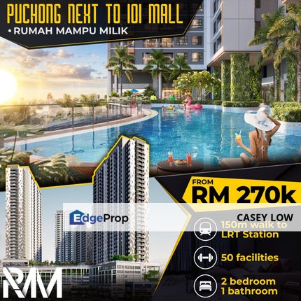 Puchong IOI mall (270K) walking distance to LRT Puchong Jaya, Selangor, Puchong