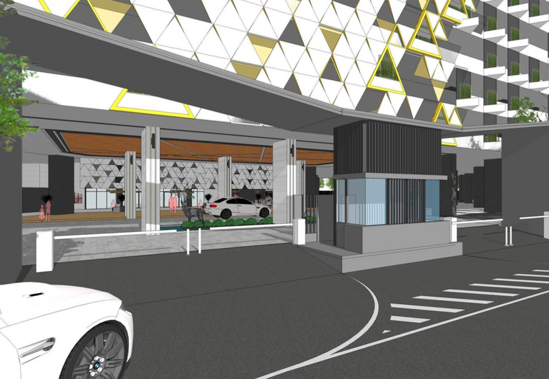 Puchong IOI mall (270K) walking distance to LRT Puchong Jaya