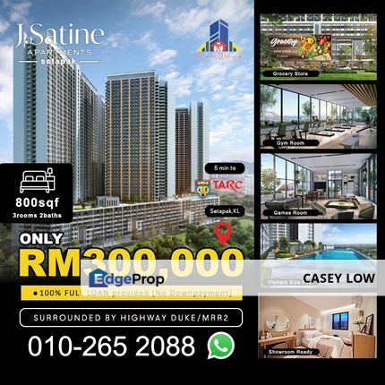 J Satine Setapak | 800sf | Completed 2025, Kuala Lumpur, Setapak