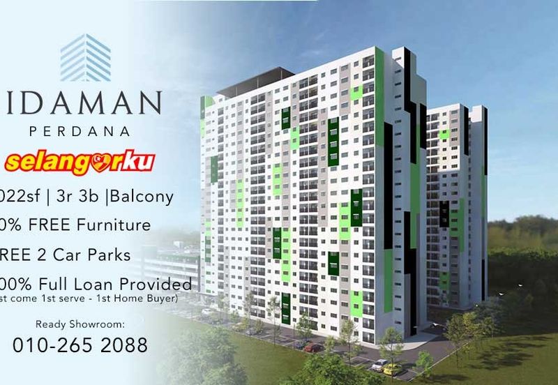 Idaman Perdana, Puncak Alam Perdana | near to Eco Grandeur | RM2xxK | 1022sf