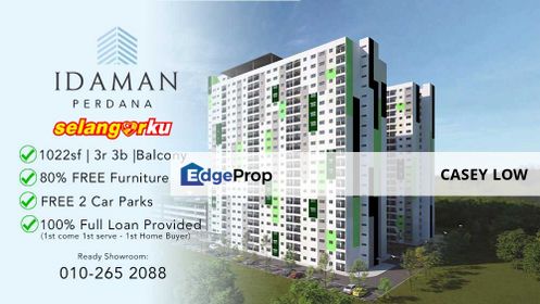 Idaman Perdana, Puncak Alam Perdana | near to Eco Grandeur | RM2xxK | 1022sf, Selangor, Bandar Puncak Alam