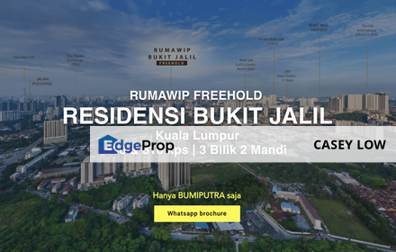 Freehold Rumawip | Bukit Jalil | Bumiputra only | 3rooms, Kuala Lumpur, Bukit Jalil