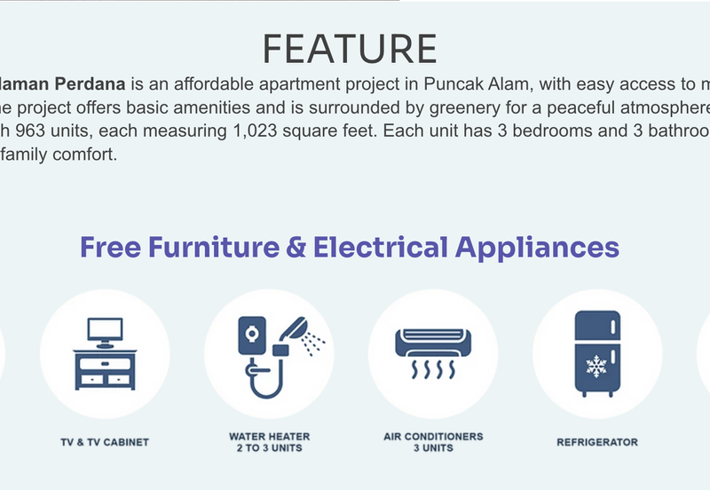 Idaman Perdana Puncak Alam | Rumah Selangor | 1022sf | 3rooms | 2 parking