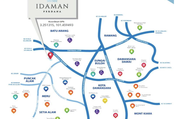 Idaman Perdana Puncak Alam | Rumah Selangor | 1022sf | 3rooms | 2 parking