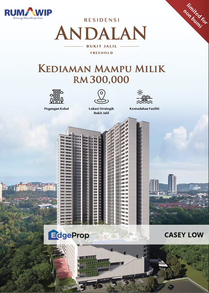 Freehold Andalan Bukit Jalil | limited Open - Non Bumi, Kuala Lumpur, Bukit Jalil