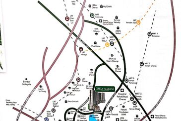 Aman Madani Permaisuri Cheras | 900sf | 300K (open to All)