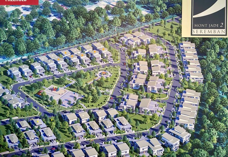 2-Storey Bungalow for Sale Mont Jade 2 Mont Jed Jalan Bukit Jed, Seremban