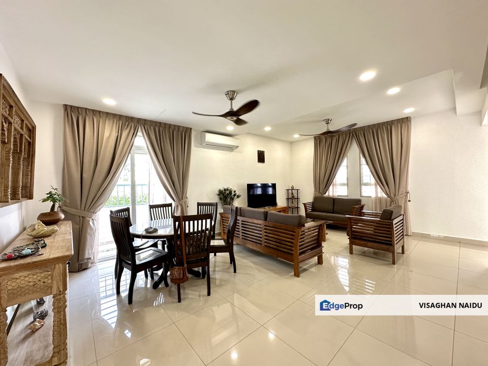 2-Storey End-lot for Sale Templer Residence Well Renovated, Selangor, Rawang