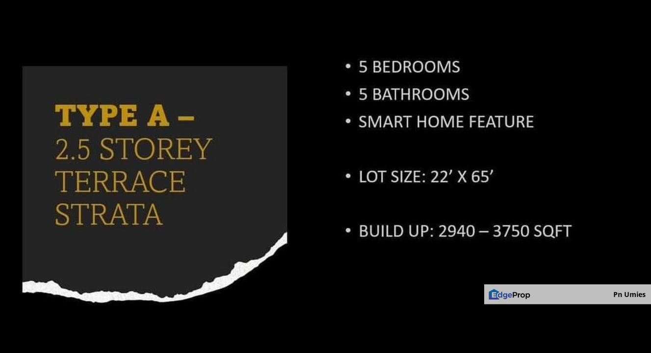 TEJA with 2 ½ Storey Terrace Strata has been launched! for Sale @RM1 ...