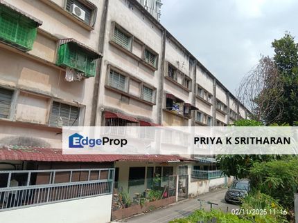 Taman United (Taman Lee Yan Lian) flat for rent near Pearl Point Hotel, Kuala Lumpur, Jalan Klang Lama (Old Klang Road)