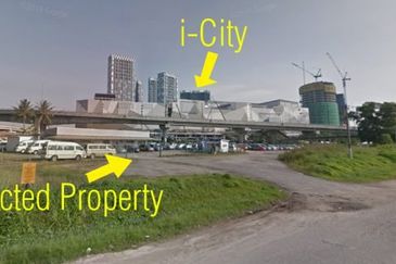 Jln Batu 3 lama Land with office Icity shah alam