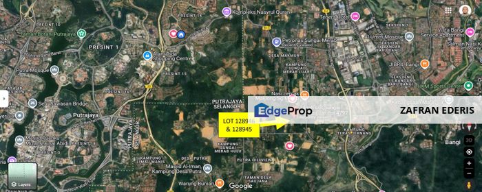 Lot Bungalow Corner Lot Sungai Merab Bangi, Selangor, Bangi