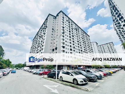 CORNER UNIT | LOW COST Pangsapuri Ken Rimba Seksyen 16, Shah Alam, Selangor, Shah Alam