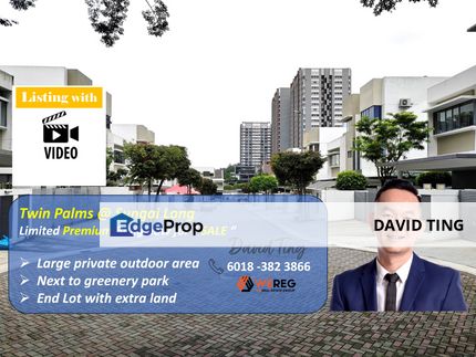 Twin Palms Limited Premium 3 Storey Bungalow with Largest Private Land Sungai Long Kajang , Selangor, Kajang