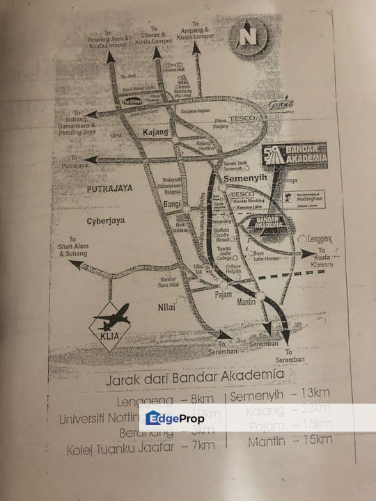 Banglow land @ Bandar Akamedia , Negeri Sembilan, Lenggeng