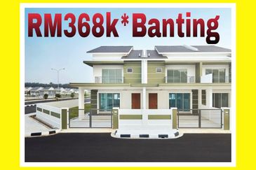  [ TERMURAH ] Rumah Teres 2-Tingkat Bandar Banting