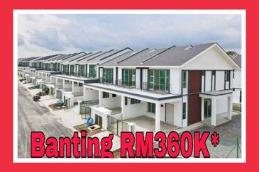  [ BUMI TERMURAH ] Rumah Teres 2-Tingkat Termurah 