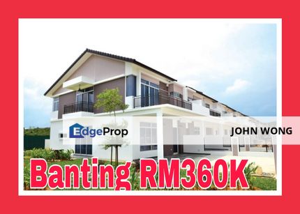  [ BUMI TERMURAH ] Banting, double storey, freehol, Selangor, Banting