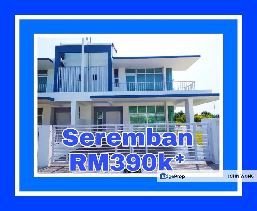 [ TERMURAH ] Rumah Teres 2-Tingkat Baru Seremban, Negeri Sembilan, Seremban