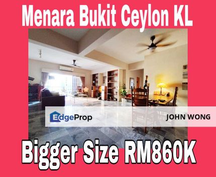 [ Fully Furnished, Direct Move in ] Menara Bukit Ceylon, Bukit Bintang Kuala Lumpur, Kuala Lumpur, Bukit Bintang