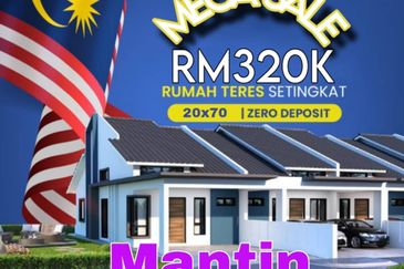 [ MURAH MANTIN RUMAH ] Single Storey Teres 1 tingkat Nilai, Beranang