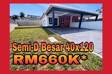 Rumah Pencen, Suasana sunyi dan harmoni [ Rumah Berkembar Setingkat ] Senawang, Paroi, Ampangan,  Seremban 2, S2, Seremban, Kuala Pilah