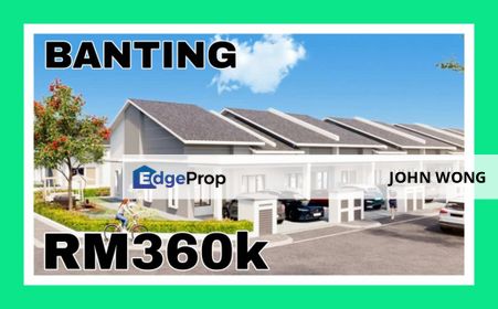 The Cheapest New Launch Single Storey House Banting, Jenjarom, Klang, Selangor, Dengkil